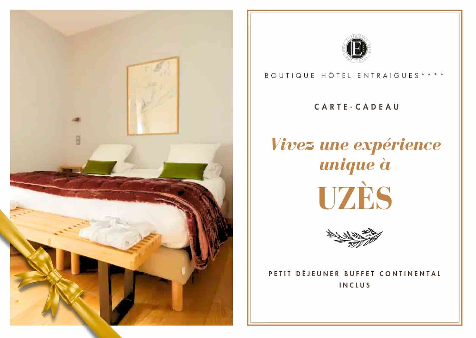 Carte-cadeau Suite Family Deluxe 40m²