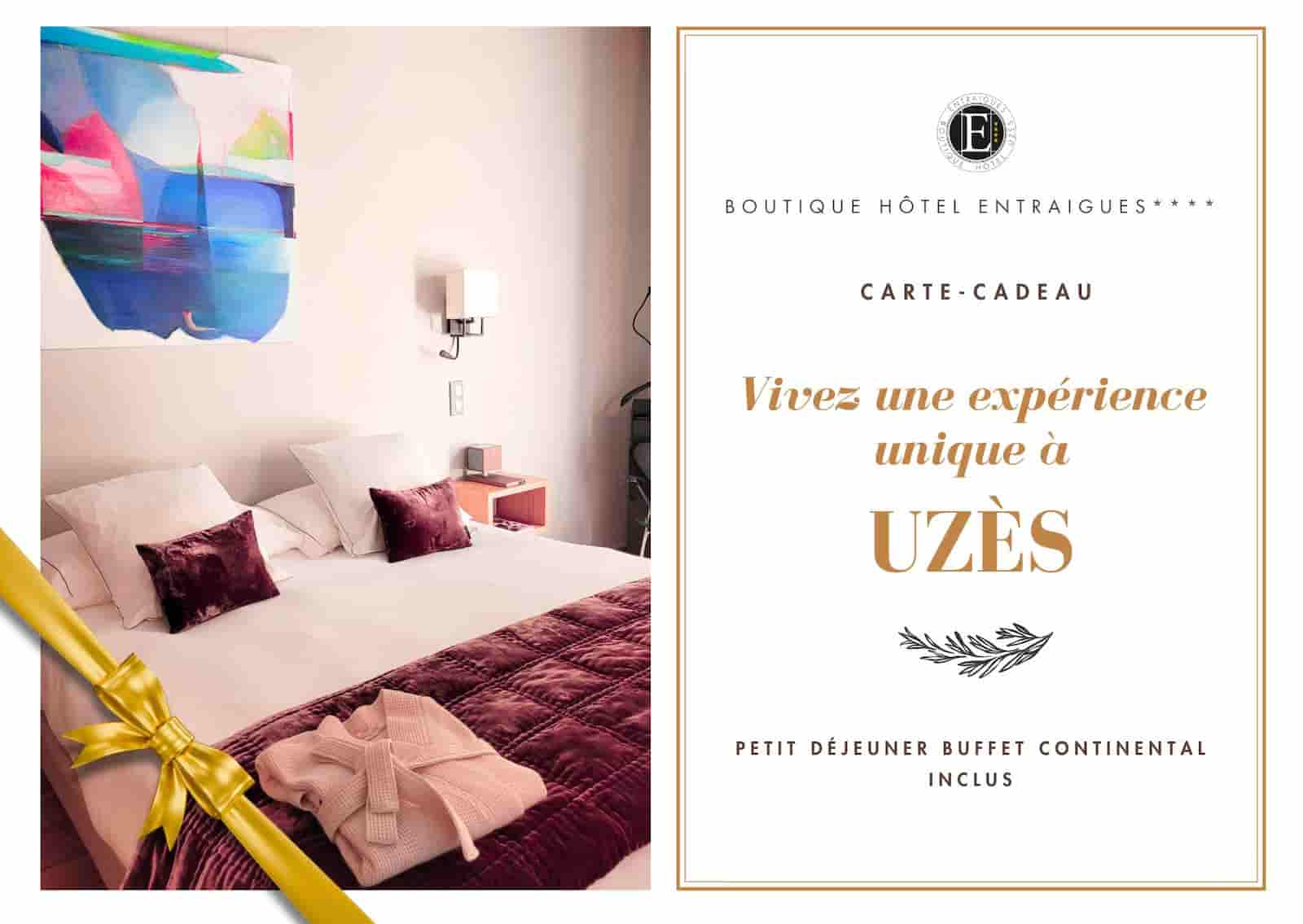 Carte-cadeau Chambre Deluxe Supérieure 26 m² avec terrasse privative